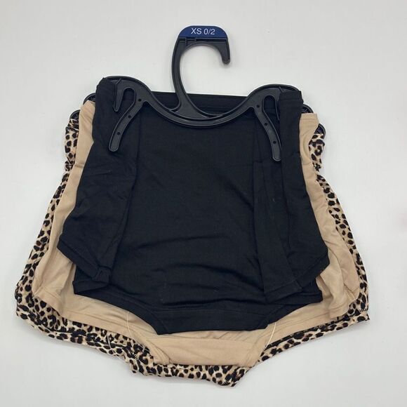 Womens Infinite Comfort Cheetah Print Boyshort Underwear Panties 2, 3-Pk Size XS - Picture 4 of 7